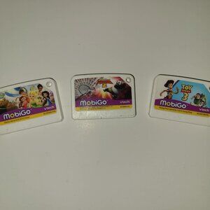 Mobigo Game Vtech 3x Toys story 3 - KungFu Panda 2 - Talent de fee french game